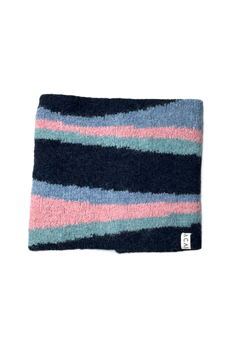Dawn Mist Snood – Deep Navy